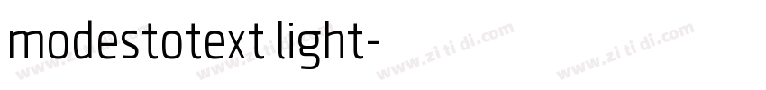 modestotext light字体转换 modestotext light字体转换